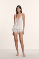 Lara Cami Short PJ Set Ivory