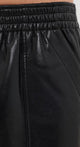 Billy Pant Black Recycled Leather