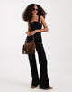 Suns Out Bootcut Jumpsuit Black Knight