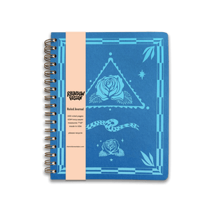 Rare Rose Journal - Blue