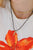 Double Fish Corded Pendant Necklace: Gold