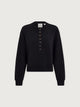 Kiara Crop Sweat Black