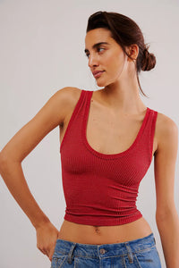 Clean Slate Cami in Red Dahlia