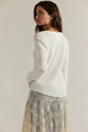 Easy Does It Long Sleeve Tee White