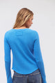 Easy Does It Long Sleeve Tee Azure Blue