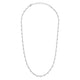 Tiny Dot Necklace: Silver