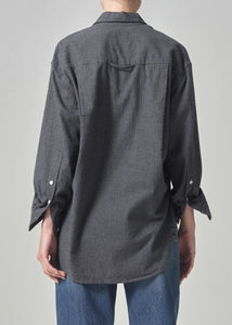 Kayla Shirt In Heron Grey