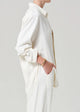 Kayla Shirt Portofino Twill Moonlight