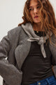 Essential Triangle Scarf Grey