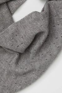 Essential Triangle Scarf Grey