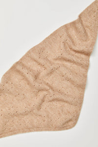 Essential Triangle Scarf Taupe