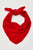 Essential Triangle Scarf Red