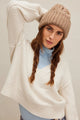 Coast Line Beanie in Oatmeal