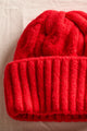 Coast Line Beanie Bright Red