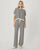 Christa Stripe Sweater Pant Shell/Mood Indigo