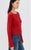 Sydney Shrunken Cardigan in Atlas Red