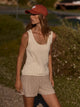 Ayaka Wide Rib Tank Pristine