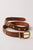 Rhodes Stud Belt Cognac