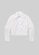 Fino Boxy Cropped Tuxedo White