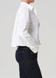 Fino Boxy Cropped Tuxedo White
