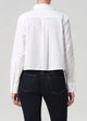 Fino Boxy Cropped Tuxedo White
