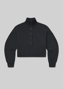 Mirelle Funnel Neck In Charcoal