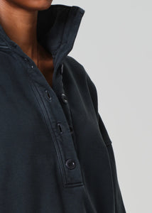 Mirelle Funnel Neck In Charcoal