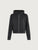 Jorgie Zip Through Hoodie Slate Black