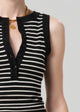 Caralyn Tank Anthracite Stripe