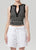 Caralyn Tank Anthracite Stripe