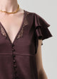 Lola Flutter Lace Sleeve Top