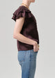 Lola Flutter Lace Sleeve Top