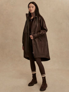Kirsten Tain Coat Dark Truffle