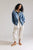 Lemon Denim Jacket Berry Blues