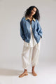 Lemon Denim Jacket Berry Blues