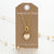 Puffed Heart on Toggle Chain Necklace