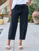 Bibi Barrel Leg Sweatpants British Royal Navy