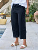 Bibi Barrel Leg Sweatpants British Royal Navy