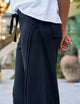Bibi Barrel Leg Sweatpants British Royal Navy