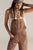 Deep Trance Overalls in Brown Sugar