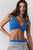 Never Better Twist Crop Light Cobalt
