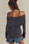 Evergreen Sweater Black and White Combo
