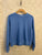 Softest Fleece Crewneck Pullover Blue Topaz