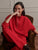 Hawley Half Zip Sweat Red Marl
