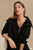 Catherine Half Zip Sweat Black