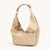 Tom Zip Medium Limestone Silver