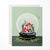 Fox Snowglobe Holiday Greeting Card: Single Card