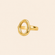 Gold Ring - Hollow: 7