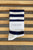 Wide Wally Socks WIDE/ NAVY STRIPE