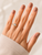 Gold Ring - Halo Drop - White CZ: 8